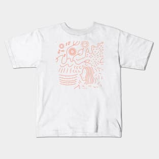 Kyo Hyourin Feminim Art Design Kids T-Shirt